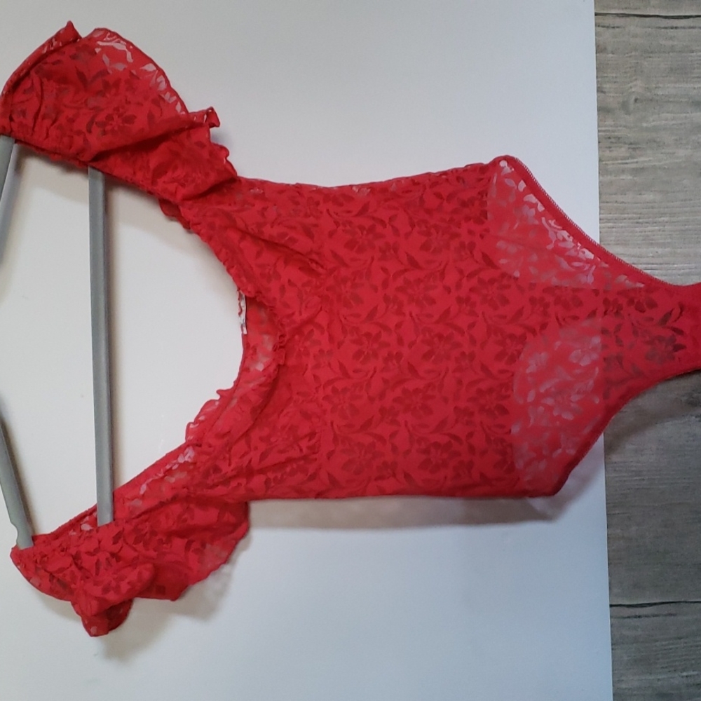 Free people intimates lace body suit